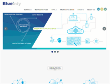 Tablet Screenshot of blueinfy.com